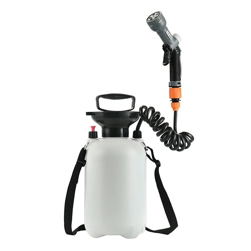 Bluejw 5L Portable Pet Shower Sprayer - Handheld Garden Pressure Sprayer for Outdoor Camping, Beach, Dog Washing - Image 3